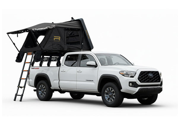 Roofnest Condor 2 XL Air — Feature shot: tent open showing the enlarged sleeping area