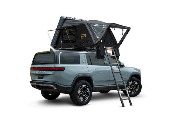 Roofnest Condor Overland 2 Air — Feature shot: closed aluminum shell exterior profile