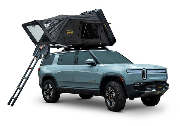 Roofnest Condor Overland 2 Air — Feature shot: side view mounted on a vehicle roof rack