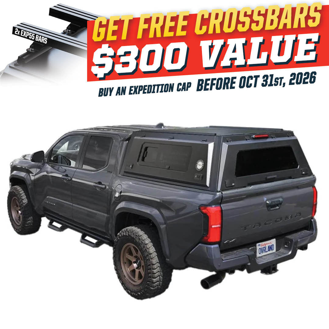 OVS Expedition PRO+ Toyota Truck Caps