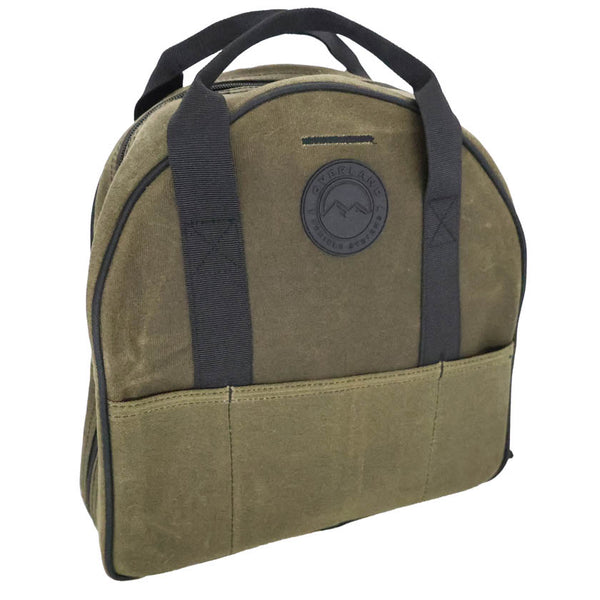 OVS Canyon Waxed Canvas Jumper Cable Bag — Feature shot: three-quarter view
