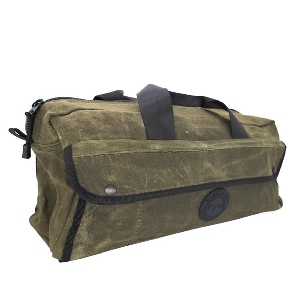 OVS Canyon Waxed Canvas Duffle Bag – Small — Feature shot: hero view