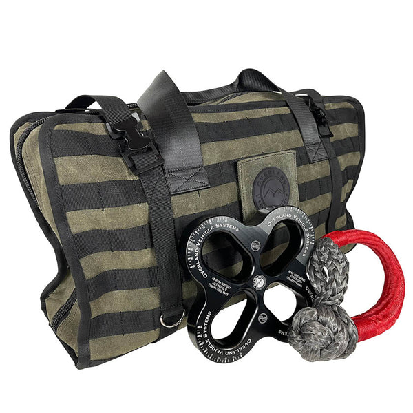 OVS Canyon Waxed Canvas Recovery Bag – Large — Feature shot: hero view