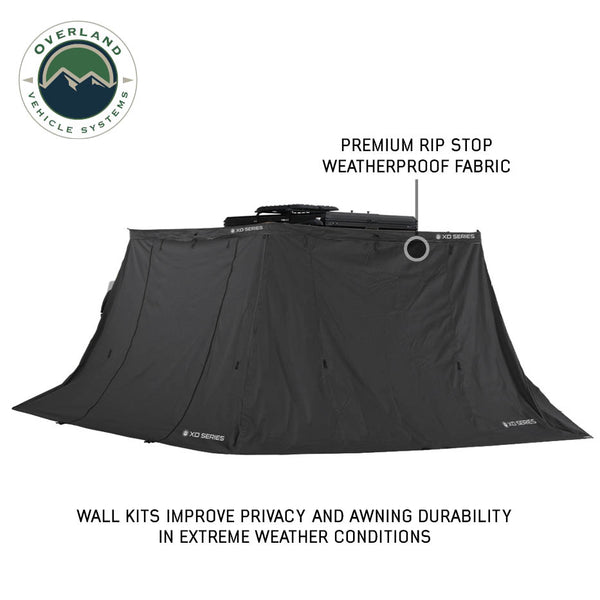 OVS XD Nomadic 270 LT Awning Walls — Feature shot: premium ripstop weatherproof fabric