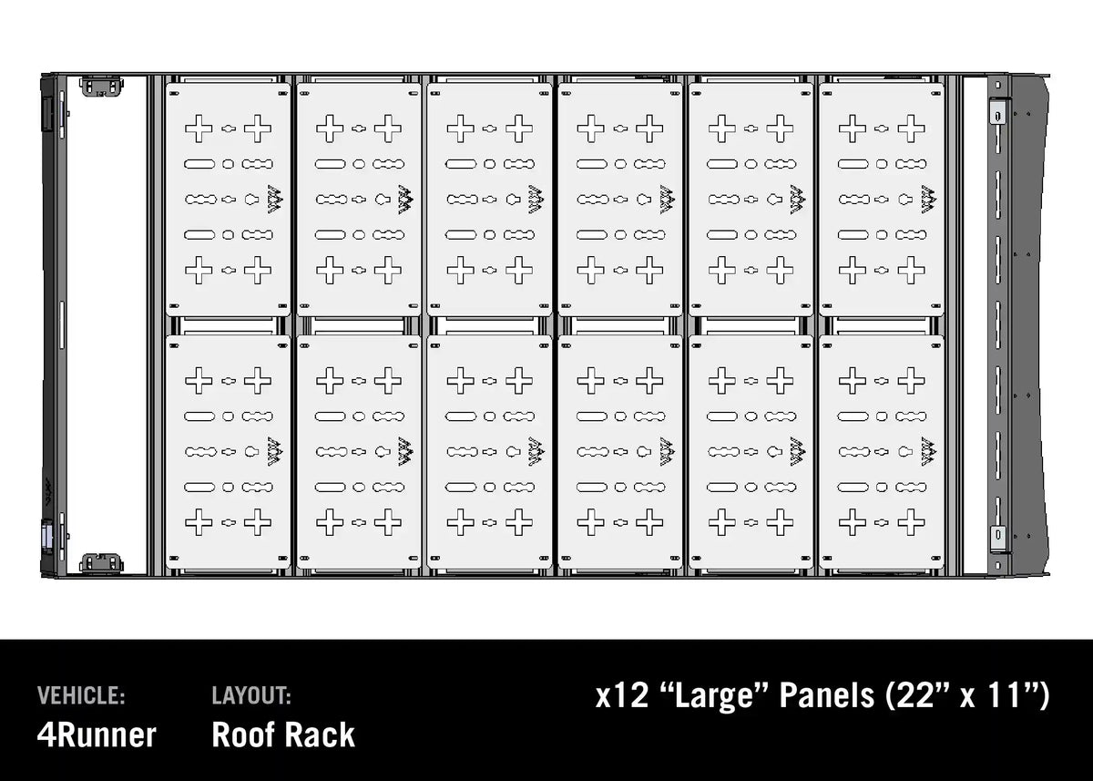 Layouts per vehicle