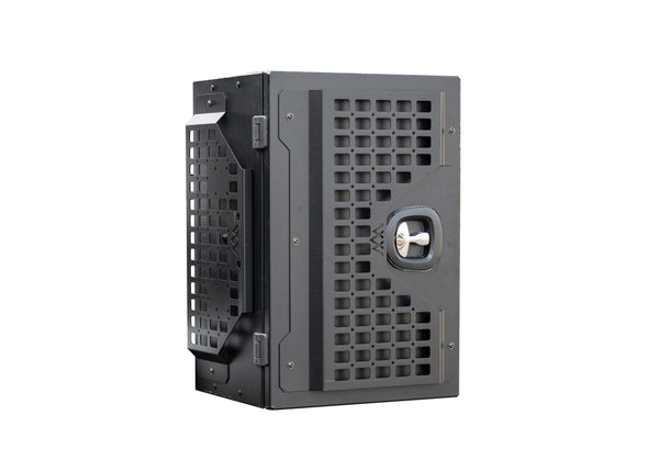 Backwoods Adventure Mods Overland Storage Box (Universal) — Feature shot: aluminum overland storage box in black powder coat