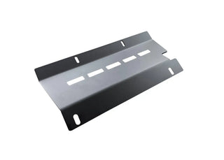 Backwoods Adventure Mods Connector Skid Plate (2005–2023 Tacoma) — Feature shot: 1/4 in aluminum connector skid plate for Hi-Lite Tacoma bumpers