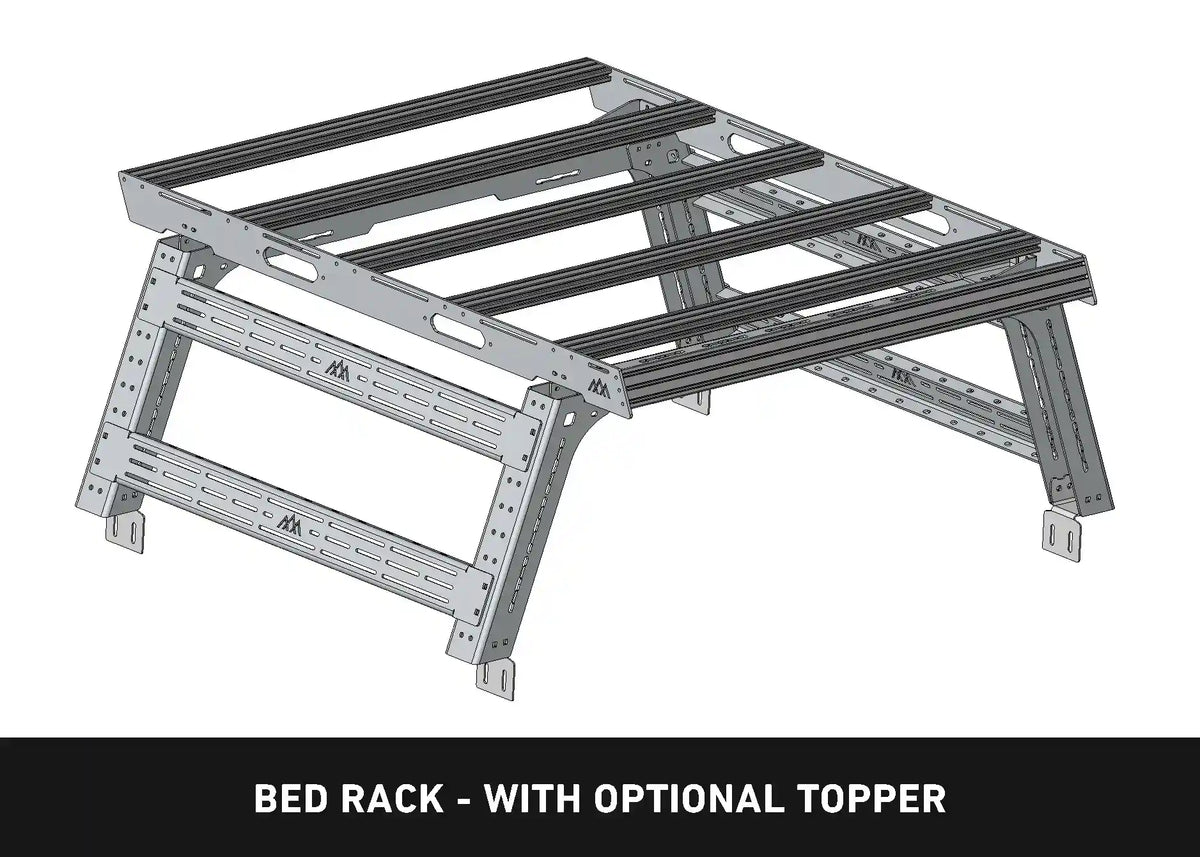 Bolts to the rack