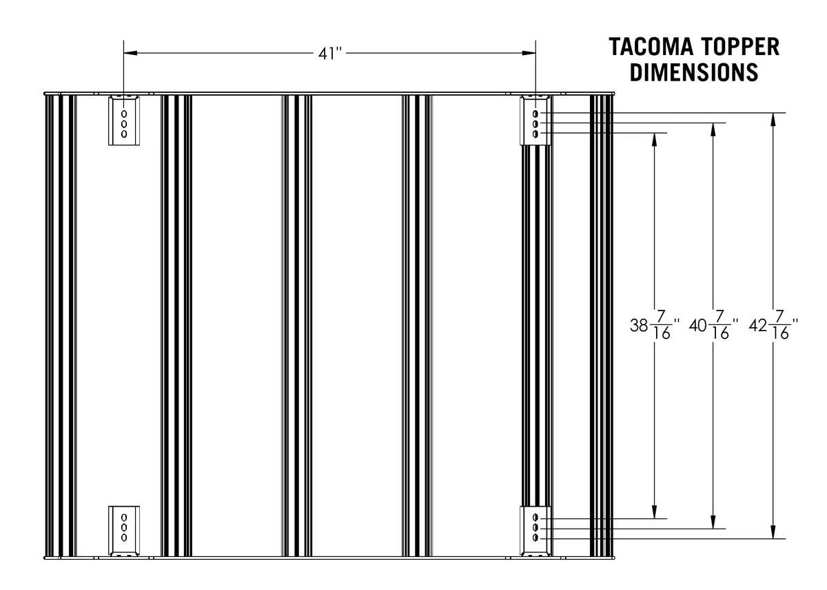 46.5 × 57 in deck