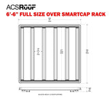 Leitner ACS ROOF platform rack low profile no-drill platform rack, installed view 13