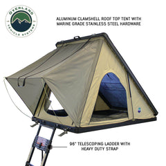 OVS TMON Aluminum Clamshell Hard Shell Roof Top Tent 2 Person - Recon Recovery