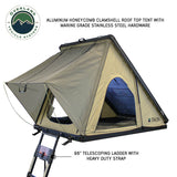 OVS LD TMON — Feature shot: open tent with marine-grade stainless steel hardware