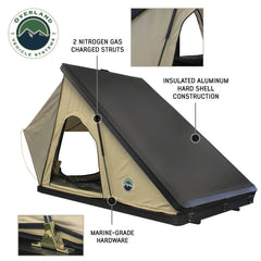 OVS TMON Aluminum Clamshell Hard Shell Roof Top Tent 2 Person - Recon Recovery