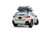 Roofnest Condor 2 Air — Feature shot: closed shell rear view showing the low profile