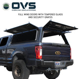 OVS Expedition PRO+ (2017–2022 F-250 / F-350) — Feature shot: wing doors open