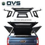 OVS Expedition PRO+ (2017–2022 F-250 / F-350) — Feature shot: five-piece modular construction