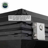 OVS HD Sidewinder — Feature shot: latches and accessory rails on the shell