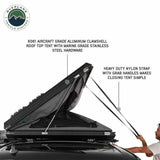 OVS HD Sidewinder — Feature shot: aluminum clamshell with heavy-duty nylon strap