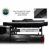OVS HD Nomadic 270 Awning & 3-Wall Kit Combo — Feature shot: PVC travel cover with heavy-duty zipper, closed on the rack