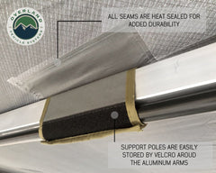 OVS Nomadic HD 180 Degree Freestanding Awning + Universal Bracket Kit- Recon Recovery