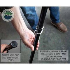 OVS Nomadic Complete 360 Degree Shade Awning with Bracket Kit - Recon Recovery