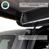 OVS HD Nomadic 180 LTE Awning — Feature shot: C-channel along the rafter for light strips and organizers