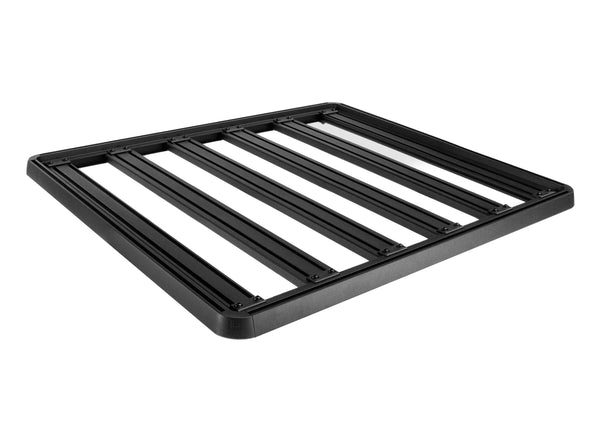Leitner ACS ROOF Toyota Tacoma Roof Rack low profile no-drill platform rack, full platform overhead view showing sliding load bars