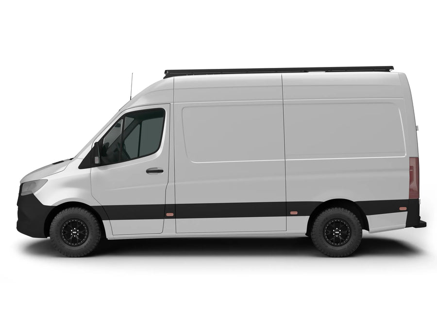 Leitner ACS ROOF Mercedes-Benz Sprinter 144 Roof Rack low profile no-drill platform rack, installed on the vehicle, main view