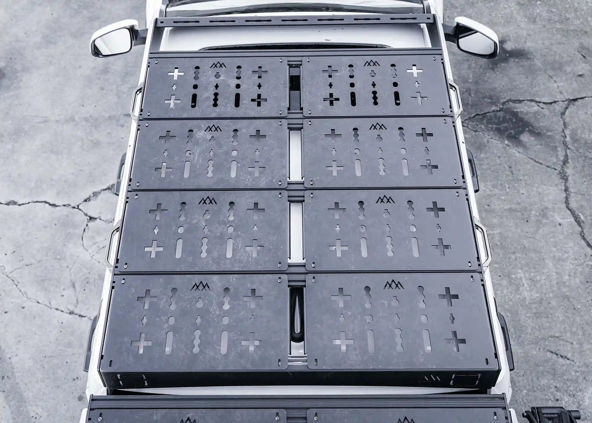 Deck panel layout