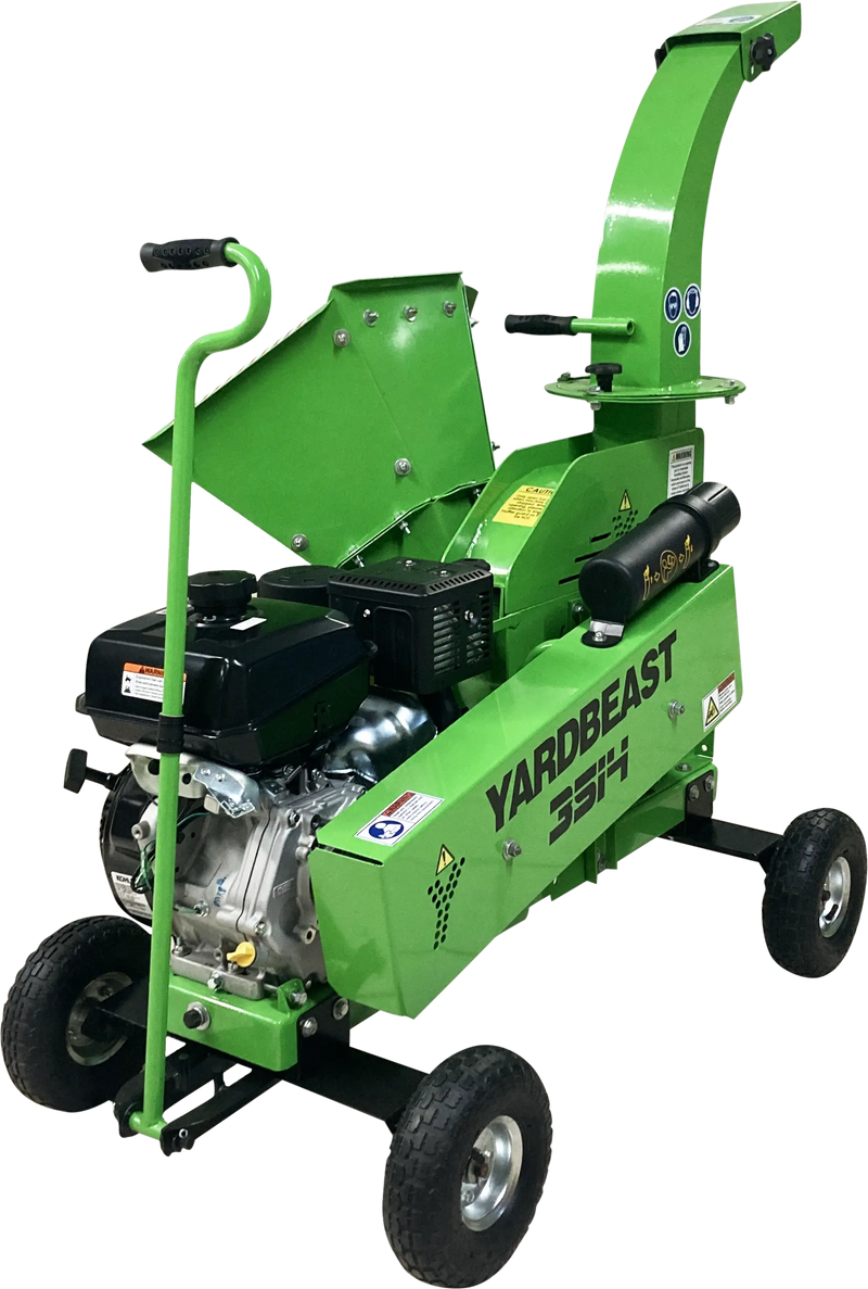 Yardbeast 3514 ATV Tow-Behind Chipper Shredder, 3.5