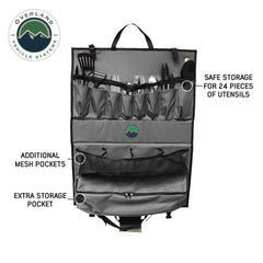 Overland Vehicle Systems 24 Piece Cooking & Utensil Kit + Carrying Case - Recon Recovery