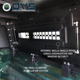 OVS Expedition PRO+ (2022–2027 Maverick) — Feature shot: window security cage