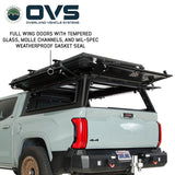 OVS Expedition PRO+ (2022–2027 Tundra) — Feature shot: wing doors open