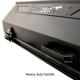 23ZERO Armadillo Horizon 3 — Feature shot: heavy-duty exterior handle hardware close-up