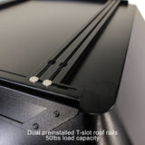 23ZERO Armadillo Horizon 3 — Feature shot: pre-installed roof rail mounting system