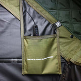 23ZERO Armadillo Horizon 3 — Feature shot: interior power supply storage pocket