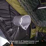 23ZERO Armadillo Horizon 3 — Feature shot: interior heater/cooler port pass-through