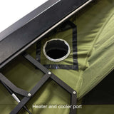 23ZERO Armadillo Horizon 3 — Feature shot: exterior heater/cooler port pass-through