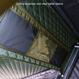 23ZERO Kabari Z — Feature shot: interior ceiling organizer pockets for gear storage