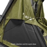 23ZERO Kabari Z — Feature shot: elastic retention cord for quick, snag-free closure