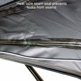 23ZERO Kabari Z — Feature shot: heat-taped seam seal construction for waterproof durability