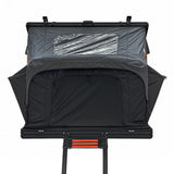 23ZERO Onyx Triple X 1450 — Feature shot: front entrance and clear TPU skylight panel in the rainfly