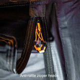 23ZERO Walkabout 72 2.0 — Feature shot: heavy-duty zipper head hardware close-up
