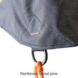 23ZERO Walkabout 62 2.0 — Feature shot: reinforced stitching at critical structural joints for added durability