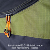 23ZERO Walkabout 87 2.0 — Feature shot: ECO13B recycled ripstop fabric material