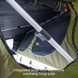23ZERO Walkabout 87 2.0 — Feature shot: support hoop pole detail for structural rigidity