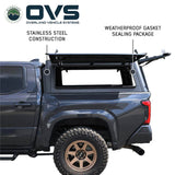 OVS Expedition PRO+ (2024–2027 Tacoma) — Feature shot: side view with a wing door open