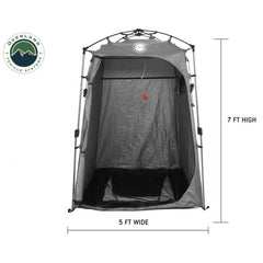 OVS Portable Privacy Room with Shower + Retractable Floor and Amenity Pouches