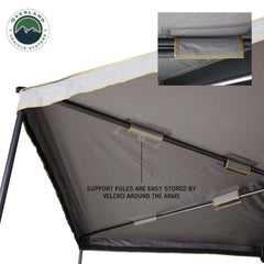 Overland Vehicle Systems Freestanding Batwing Style Nomadic 270 LTE Degree Awning