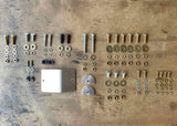 Backwoods Adventure Mods Aluminum Skid Plate System (2005–2023 Tacoma) — Feature shot: included Grade 8 installation hardware